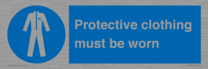 Protective clothing must be worn